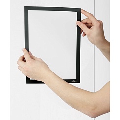 Рамка информационная магнитная Durable Duraframe Sun, A4, 2 штуки