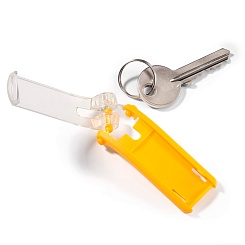Брелок для ключа, Durable Key Clip, 24 х 68 х 15 мм, 6 штук, пластик