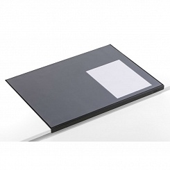 Покрытие настольное Durable, с загибом, прозрачный верхний слой, 520 х 650 мм, ПВХ