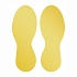 Знак самоклеящийся Durable След, удаляемый, 90 мм х 0.25 х 240 мм, 5 пар