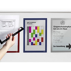 Рамка информационная магнитная Durable Duraframe Magnetic, 236 x 323 мм