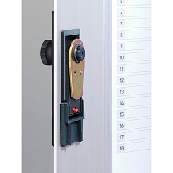 Ключница металлическая настенная Durable Key Box Plus, на 54 брелока, быстрый возврат ключей