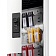 Ключница металлическая настенная Durable Key Box Plus, на 54 брелока, быстрый возврат ключей