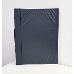 Флипчарт горизонтальный настольный Durable, 10 карманов, на кольцах, А3