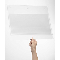 Карман для размещения информации водонепроницаемый самоклеящийся Durable Duraframe, А3