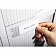Карман Durable Pocketfix, самоклеящийся, 35 x 76 мм, 10 штук
