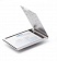 Визитница карманная Durable Business Card Box, 20 карточек, 95 x 58 мм, хромированная